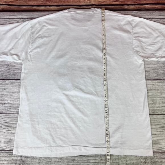 Vintage 1990s Hudson Essex Car Shop Single Stitch T-shirt - Picture 6 of 7